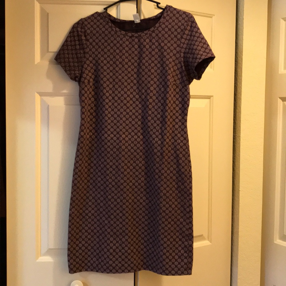 Old navy fitted polka dot dress